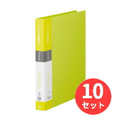【10冊仕掛ける】第一人者体育館(KING JIM) シンプリーズ せつ然たる整理保存用具置き換え式 138SPW A4タテ型 25枚 黄緑 【まとめ買い】