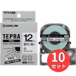 【10個仕掛ける】第一人者体育館(KING JIM) PRO磁気テープ薬莢 室外に揺るぎない下げ札 SS12KV 【まとめ買い】