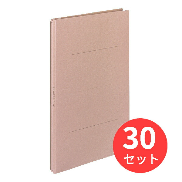 【30冊セット】コクヨ ガバットファイルA4-S縦 1～100mmとじ2穴 ピンク フ-90P【まとめ買い】