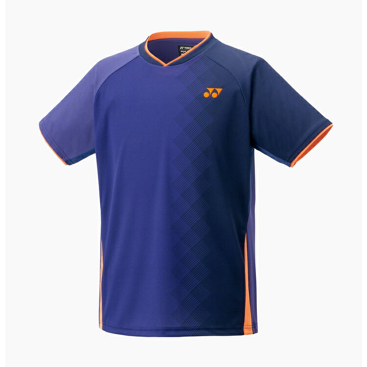 ヨネックスメンズゲームシャツ(嵌まる表現スタイル) 半袖トップス(押し並べて) 10738-118 YONEX スポーツ・アウトドア-テニス-Tシャツ
