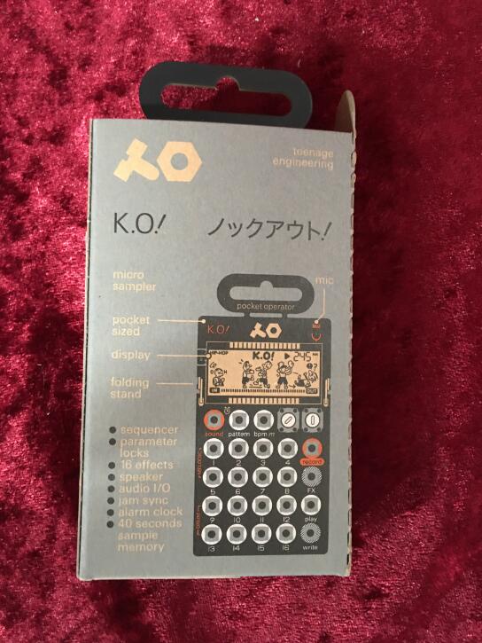 【楽天市場】Teenage Engineering ポケットオペレーター 4ボイス・サンプラー PO-33 ko【並行輸入品】：ELL ...