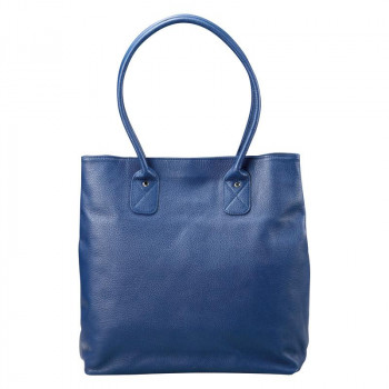 ON THE BAG 姫路レザー縦型トートバッグ(ブルー) YOB77050 5669-304