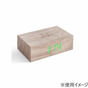Gingko フリップクリッククロック アッシュ GNK030006