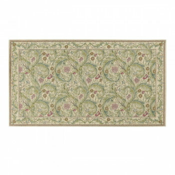 川島織物セルコン Morris Design Studio レスターアカンサス マット 約68×123cm FH1710A BE ベージュ