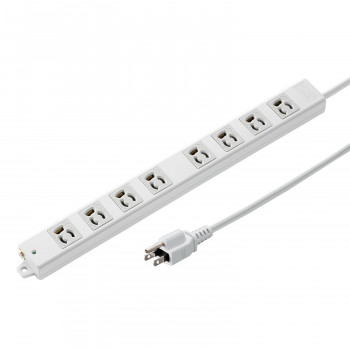サンワサプライ 工事物件タップ 3P 8個口 3m TAP-KS8-3