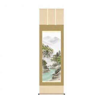 掛軸 伊藤渓山山河望郷 54.5&times;190cm KZ2B1-N051｜ELMONO（家具 ラグ カーペット）
