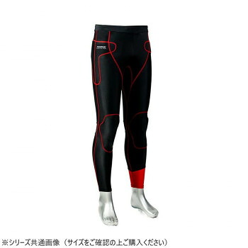 NANKAI プロテクターインナーパンツ (サーモトロン) SDW-6110 XL ブラック/レッド