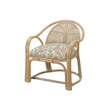 今枝商店　Romantic Rattan　籐アームチェアー2脚組　ハイタイプ　BL11｜ELMONO（家具 ラグ カーペット）