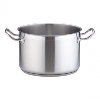 遠藤商事　TKG PRO(プロ)　半寸胴鍋　(蓋無)　24cm　AHV6424