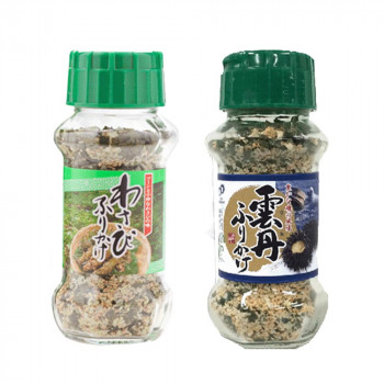 みなり わさびふりかけ 85g・雲丹ふりかけ 85g　各15個セット｜ELMONO（家具 ラグ カーペット）