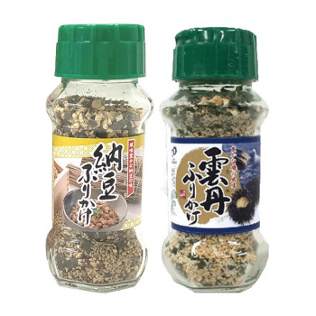 みなり 納豆ふりかけ 85g・雲丹ふりかけ 85g 各15個セット|ELMONO(家具 ラグ カーペット)