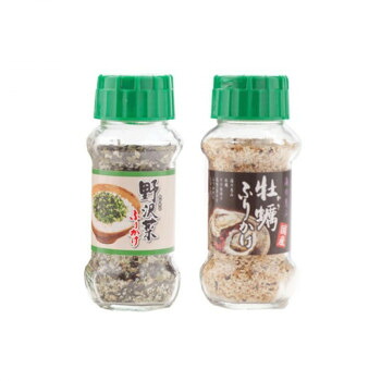 みなり 野沢菜ふりかけ 90g・牡蠣ふりかけ 95g 各15個セット|ELMONO(家具 ラグ カーペット)