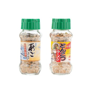 みなり あごふりかけ 80g・とんこつラーメンふりかけ 80g 各15個セット|ELMONO(家具 ラグ カーペット)