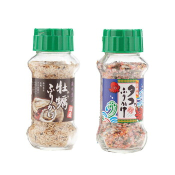 みなり 牡蠣ふりかけ 95g・タコふりかけ 85g 各15個セット|ELMONO(家具 ラグ カーペット)