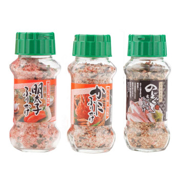 みなり 明太子ふりかけ 85g・かにふりかけ 85g・のどぐろ煮付風味ふりかけ 85g 各10個セット|ELMONO(家具 ラグ カーペット)