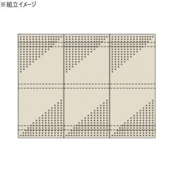 サカエ パンチングウォールシステム スチール製 1755×1443mm PO-603HN|ELMONO(家具 ラグ カーペット)