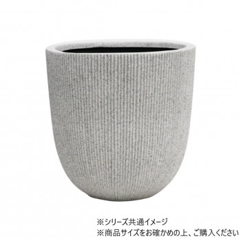 FRノルディックポットホワイトL φ44xH44.5　3a00129WH｜ELMONO（家具 ラグ カーペット）