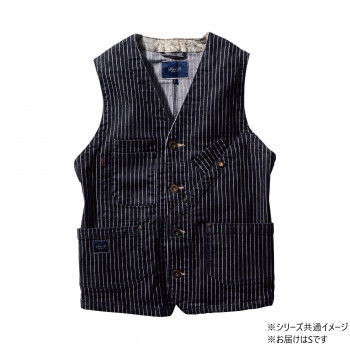 桑和 1472-06 ベスト Sサイズ ストライプ(910) Dandy Dad