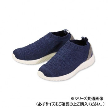 マリアンヌ製靴 ストレッチニットスニーカーWG140 ネイビー S WG140