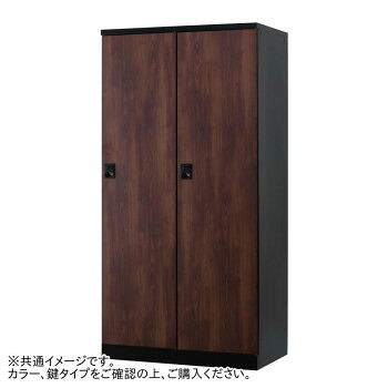 豊國工業 オール扉タイプ2人用 W900(内筒交換錠) RLK-TTN290-BBT