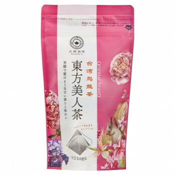 久順銘茶　1杯用ティーバッグ　中国茶 東方美人茶　とうほうびじんちゃ (2g×10P)　12個セット 679