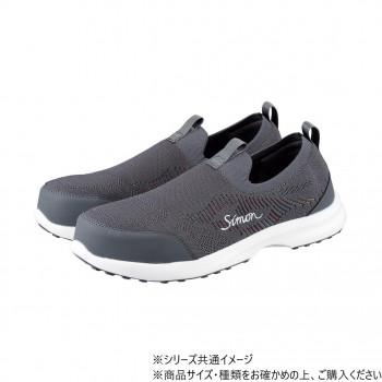 シモン プロスニーカー KN717 グレー 24.5 2313940
