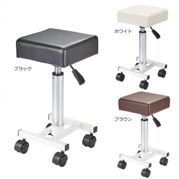 サロン向け スリムスツール　ブラック・64990