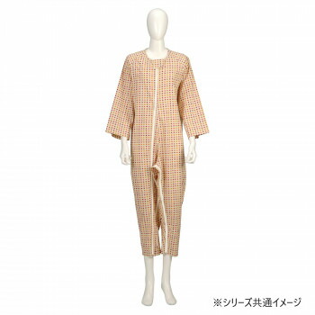 竹虎 ソフトケアねまき両開きファスナー 3シーズン　106423・だいだい・M