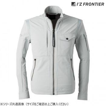 アイズフロンティア ナイロン2WAYストレッチワークジャケット 01 シルバー S 3570