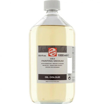 ターレンス 油絵具画溶液 調合溶き油 ペインティングメディウム 1000ml T2432-5083 405797|ELMONO(家具 ラグ カーペット)