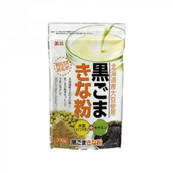 玉三　北海道産大豆黒ごまきな粉300g×30個　0355