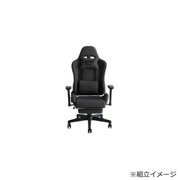 東馬(TOHMA) SeAGA-04 ゲーミングチェア GY グレー 54677660｜ELMONO（家具 ラグ カーペット）