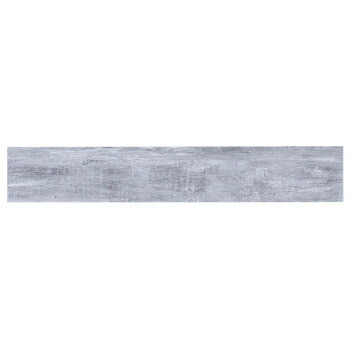 （12枚入）WFT-03 ウッド調 フロアタイル グレー 81955982｜ELMONO（家具 ラグ カーペット）