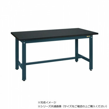 サカエ 中量作業台CSCタイプ 特殊アクリル天板 ダークグレー 1800&times;900&times;740mm CSC-189D｜ELMONO（家具 ラグ カーペット） 60,470円