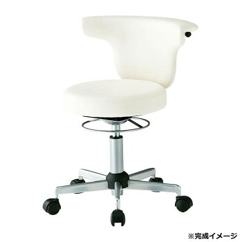 藤沢工業(TOKIO) メディカルワークチェア ACS-700 クリーム|ELMONO(家具 ラグ カーペット)
