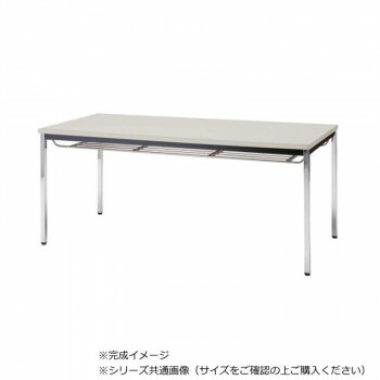 藤沢工業(TOKIO)　ミーティングテーブル　TDW-1560TK ニューグレー