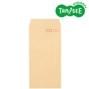 (まとめ)TANOSEE クラフト封筒 テープ付 70g 長3 〒枠あり 1000枚入×3パック|ELMONO(家具 ラグ カーペット)