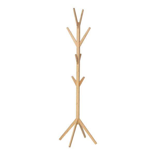 Bambooポールハンガー ナチュラル 組立式｜ELMONO（家具 ラグ カーペット）
