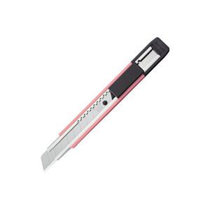 （まとめ）オルファ カッター 万能M厚型 203BSP ピンク【×10セット】