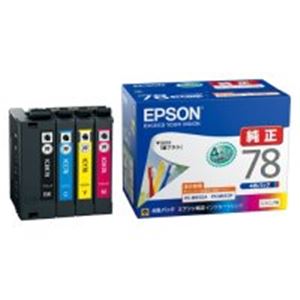 EPSON エプソン インクカートリッジ 純正 【IC4CL78】 4色パック(ブラック・シアン・マゼンタ・イエロー)