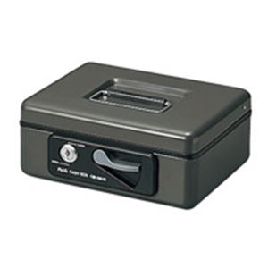 コクヨ 手提げ金庫 ダイヤル付 A4 グレー CB-11DM コクヨ 手提げ金庫(ダイヤル錠付) A4 W360×D285×H150mm ダークグレー
