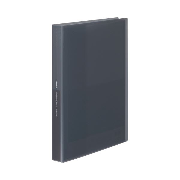 （まとめ）コクヨ クリヤーブック(Glassele) 固定式 A4タテ 60ポケット ブラック ラ-GL60D 1冊【&times;10セット】｜ELMONO（家具 ラグ カーペット）