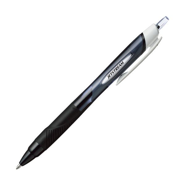 (まとめ) 三菱鉛筆油性ボールペン ジェットストリーム 1.0mm 黒 SXN15010.24 1セット(10本) 【×5セット】