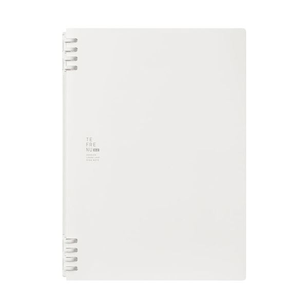 （まとめ） キングジムリングノート テフレーヌ ビズ B5タテ 白 9855TEB-W 1冊 【×5セット】