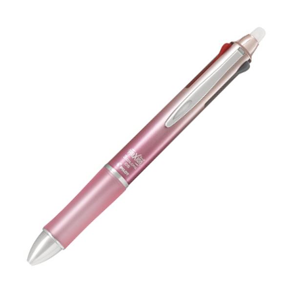 （まとめ） パイロット多色ゲルインキボールペン フリクションボール3 メタル 0.5mm （軸色：グラデーションピンク） LKFB-150EF-GRP1本 【×3セット】