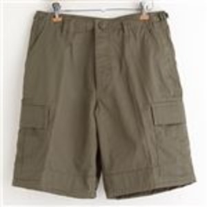 アメリカ軍 BDU カーゴ ショートパンツ Mサイズ オリーブ レプリカ 米軍 US軍 ミリタリーパンツ 軍モノ 迷彩服 ショーツ