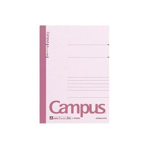 （まとめ）キャンパスノート A5 A罫 30枚 240冊｜ELMONO（家具 ラグ カーペット）