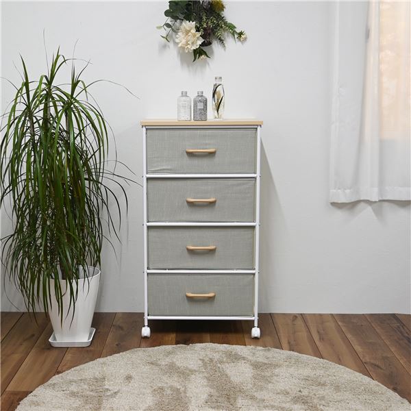 チェスト チェスト 5段 組み立て簡単 収納ボックス タンス ウッドトップチェスト