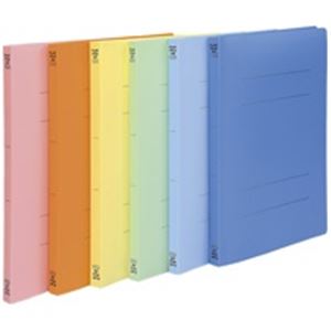 (業務用3セット) ビュートン フラットファイル/PP製バインダー 【A4/2穴 10冊入り】 タテ型 FF-A4S 桃