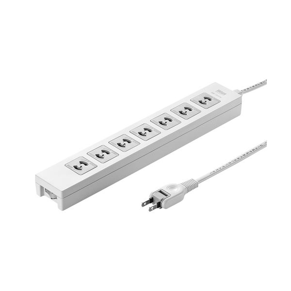 (まとめ)サンワサプライ 電源タップ TAP-F27-5Z【×2セット】 7,727円